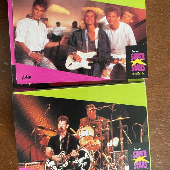 Pro Set Office 991 Pro Set Series 1 Uk Super Stars Music Trading